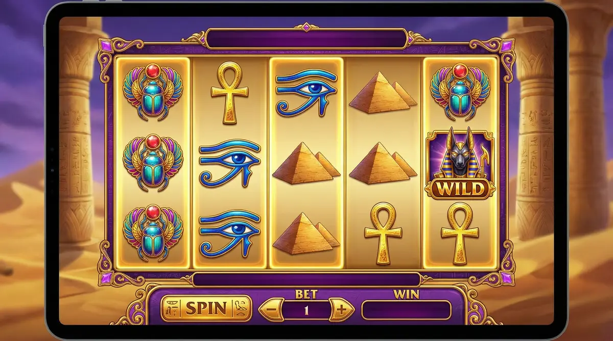 Caça-níqueis com tema egípcio Nasus no tradicionalbet
